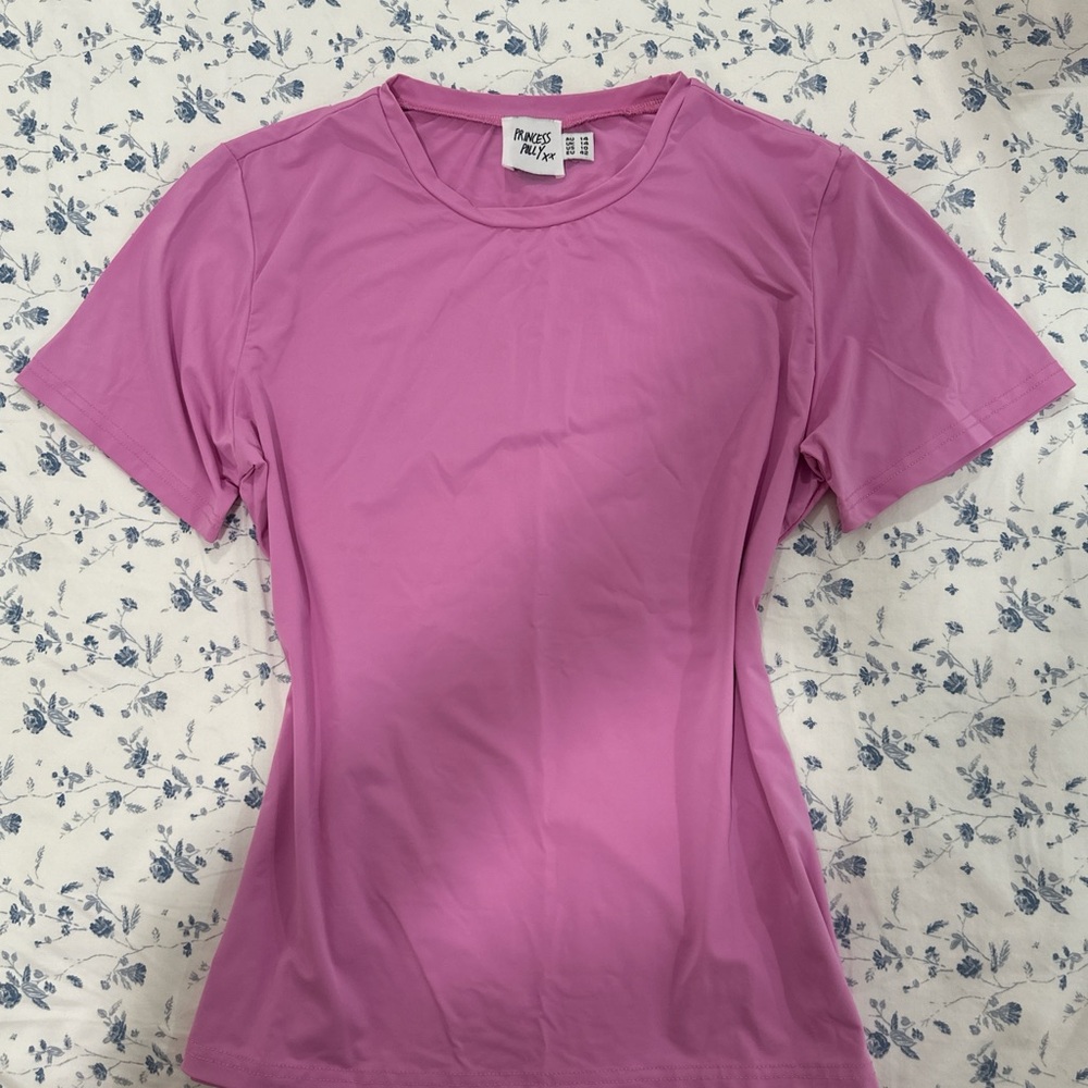 Princess Polly Women's Pink Short Sleeve Tee
